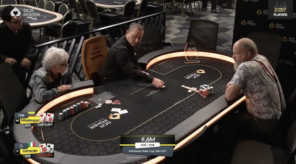FairGame Poker Cup ME - DEAL - Gerardo Soldo + Mindaugas MATT