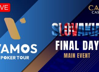 Montag ab 16:30 Uhr – Finale des €350 Vamos Poker Tour NLH Main Event aus dem Card Casino SK!