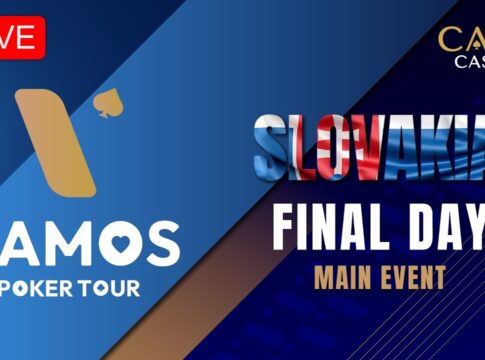 Montag ab 16:30 Uhr – Finale des €350 Vamos Poker Tour NLH Main Event aus dem Card Casino SK!