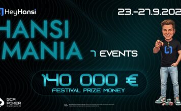 Sieben Turniere und satte €140.000 GTD bei der Hansi Mania im GCA!