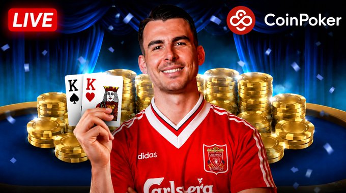 Lukas Robinson RobinPoker Robin poker - team CoinPoker Ambassador