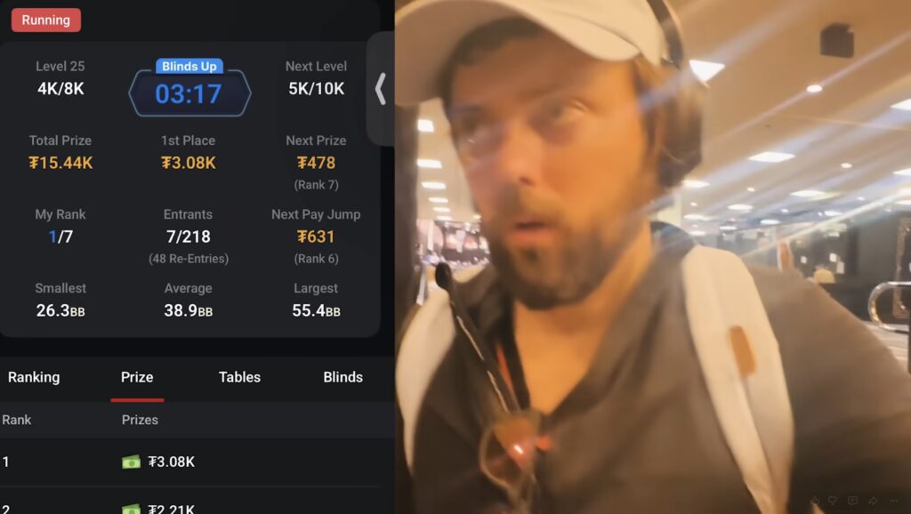 Ryan DePaulo RDP - CoinPoker $77 Online Tournament