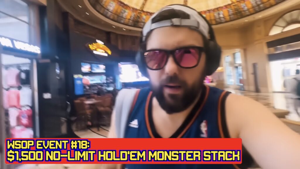 Ryan DePaulo RDP Vegas Poker Vlog 1 - Event 18 1500 No-Limit Holdem Monsterstack