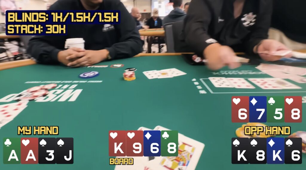 Ryan DePaulo RDP Vegas Poker Vlog 1 - HAND Deepstack