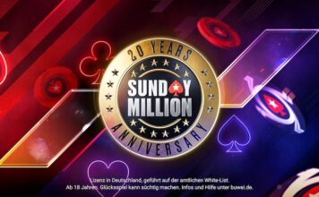 PokerStars feiert 20 Jahre Sunday Million mit Mega-Event!