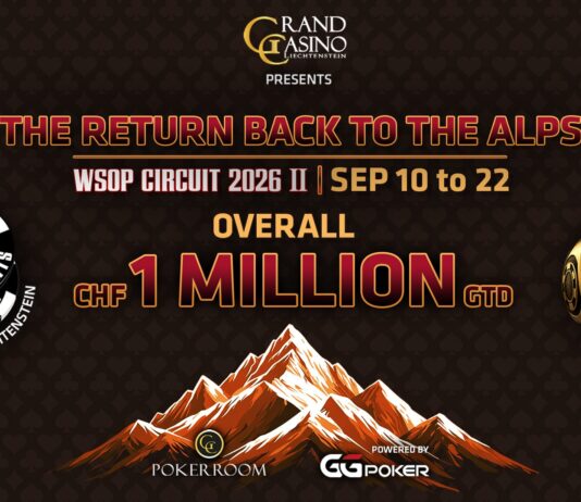 Zwölf Ringe und CHF 1 Mio. gtd. bei der WSOPC im GCLI!