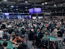 WSOP Las Vegas Tournament Area