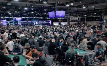 WSOP #66 – Munterer Auftakt beim Tag Team Event! WSOP Las Vegas Tournament Area