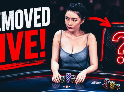 Warum wurde Britney Jing aus dem WSOP Hustler Cashgame geschmissen?