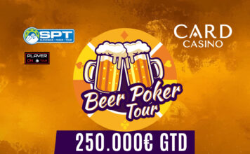 Prost! – Beer Poker Tour mit €250.000 GTD im Card Casino SK!
