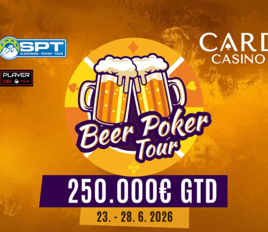 Prost! – Beer Poker Tour mit €250.000 GTD im Card Casino SK!