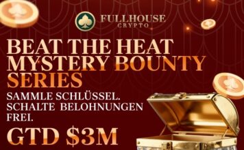 Schlüssel zum Erfolg – die $3.000.000 gtd FHC Beat the Heat Mystery Bounty Series startet! FHC FullHouse Full House Crypto Beat the Heat Mystery Bounty Series