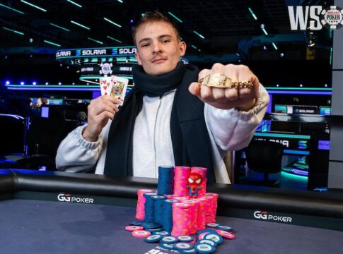 WSOP #78 – Adriaan Jacobs macht $287.817 aus $600 Buy-in!