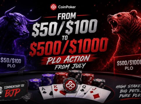 Video – Die 17 spannendsten High-Stakes-Hände im Juli! Bobby James Poker BJP YouTube Video - High Stakes July 2026 - CoinPoker
