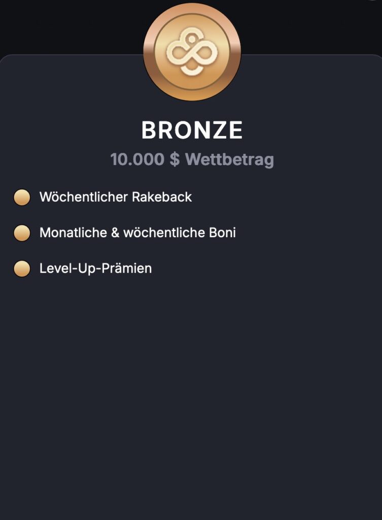 CoinPoker Casino VIP Club - Bronze