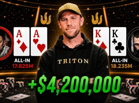 Schon mal $4.200.000 gewonnen? Seth Davies zeigt im Triton Vlog wie das geht … mit Folden! CoinPoker Seth Davies Triton Vlog 4200000 Win in 200k Triton Invitational by Folding - YouTube Video