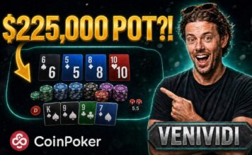Video – High Stakes PLO Analyse von Dirk „VeniVidi1993“ Gerritse mit Monster-Pots! CoinPoker YT100 YouTube Video Dirk Gerritse VeniVidi VeniVidi1993 - How to mplay High Stakes PLO