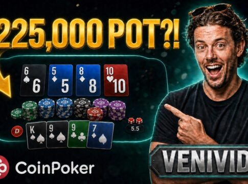 CoinPoker YT100 YouTube Video Dirk Gerritse VeniVidi VeniVidi1993 - How to mplay High Stakes PLO