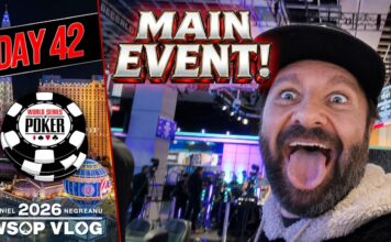 Negreanu WSOP Vlog – Tag 42 – Day 1 of the WSOP Main Event!