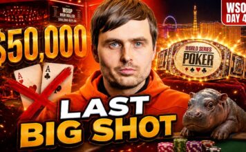 Martin Kabrhel WSOP Las Vegas Vlog – Tag 46 – OUR LAST $50,000 SHOT OF THE SUMMER!