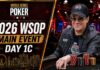 WSOP Livestream – Ab Sonntag 02:00 Uhr – Tag 1c der $10.000 NLH Main Event #82!
