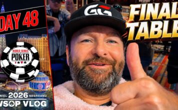 Negreanu WSOP Vlog – Tag 48 – $50.000 FINAL TABLE! Chasing Bracelet #9!