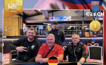 CPM im King’s – „PassionForCards“ geht mit Leidenschaft als Chipleader ins Finale / 4-Way-Deal im High Roller Die 4 Dealmaker im CPM Czech Poker Masters High Roller - Petry Vyhnal, HEATCHECK, KATERMINKA, Darko Konrad