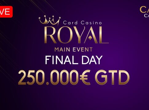 Montag ab 16:30 Uhr – Finale des €200 Royal NLH Main Event aus dem Card Casino SK!
