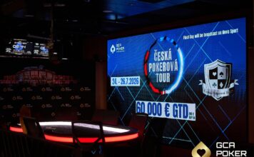 Sonntag ab 14:00 Uhr – Finale des €180 Ceska Pokerova Tour Main Event aus dem GCA Pokerroom 2.0!