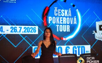 Samstag ab 19:30 Uhr – Tag 1c+d des €180 Ceska Pokerova Tour Main Event aus dem GCA Pokerroom 2.0!