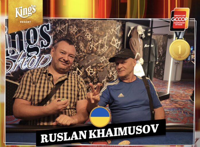 GCCOP Turbo Morning NLH - vlnr Ruslan Khaimusov, DIAGO GCCOP Turbo Morning NLH - vlnr Ruslan Khaimusov, DIAGO
