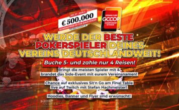 5 buchen, 4 bezahlen – Schicke Aktion für die GCCOP im King’s!