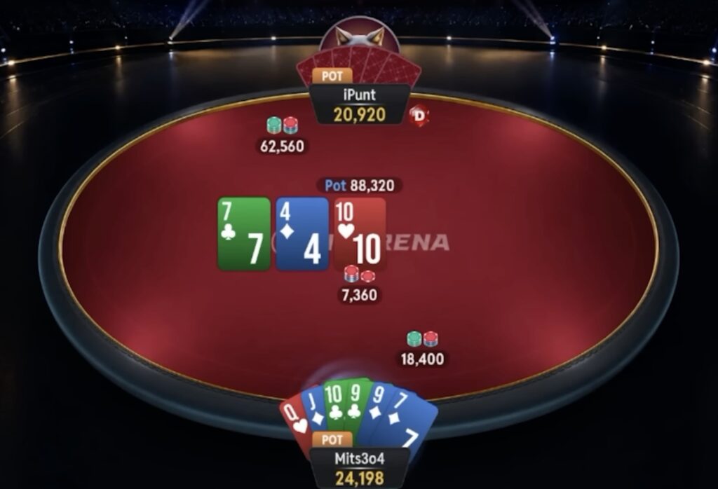 High Stakes PLO CoinPoker - Mits3o4 vs iPunt
