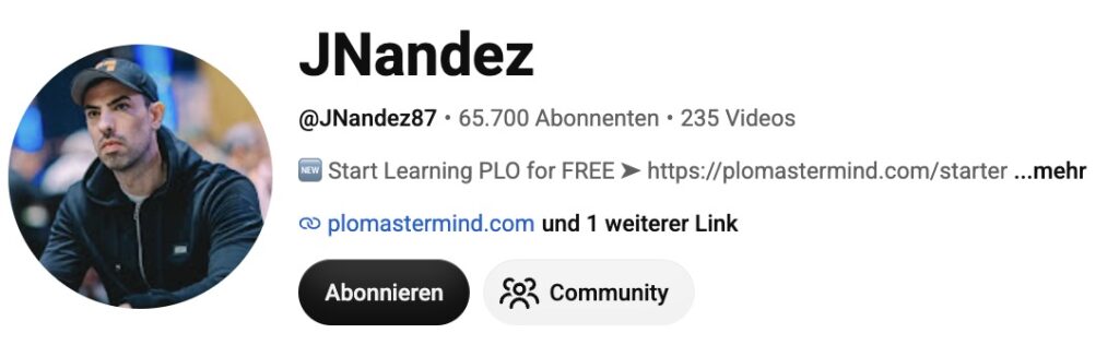 JNandez87 YouTube Channel Fernando Habegger JNandez - Info