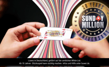 Günstige Qualifikation für das PokerStars Sunday Million Anniversary 20!