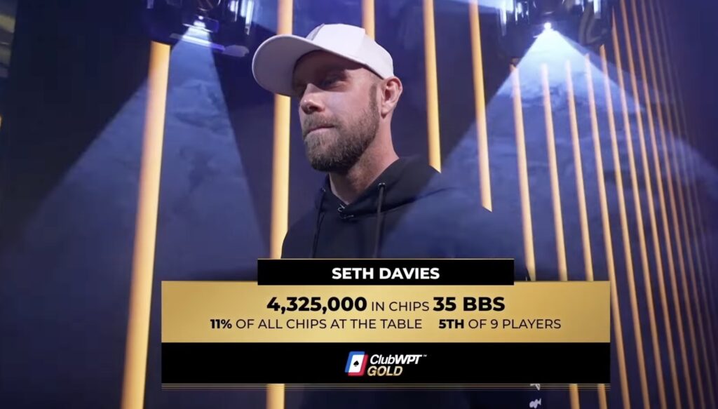 Seth Davies Triton Invitational Final Table