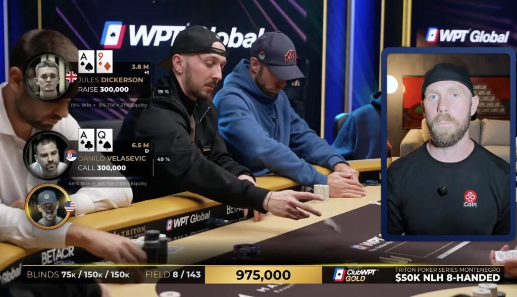 Seth Davies Triton Poker SHRS YouTube Video - Hand Analysis