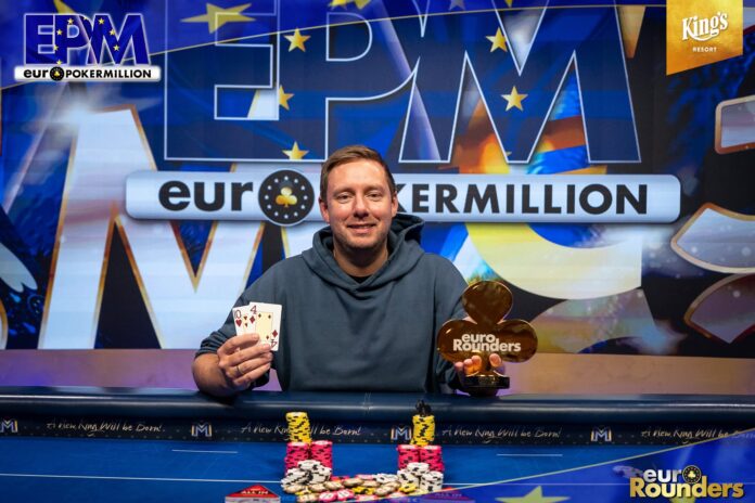 Sieger im EPM €3Million Main Event: Andre Winkler Arnold (GER)