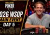 WSOP Livestream – Ab Freitag 21:00 Uhr – Tag 5 der $10.000 NLH Main Event #82!