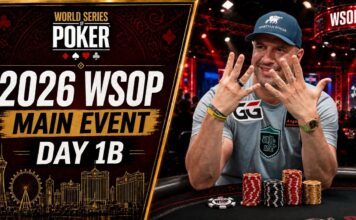 WSOP Livestream – Ab Samstag 02:00 Uhr – Tag 1b der $10.000 NLH Main Event #82!