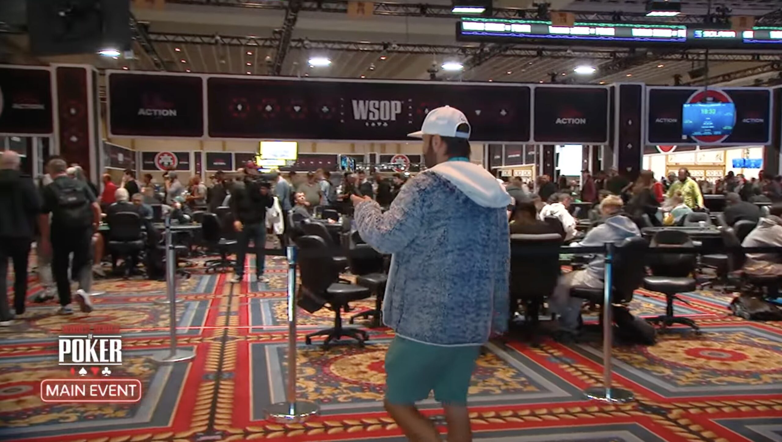 WSOP 2026 ME Day 1D - Daniel Negreanu Selfie-Stick