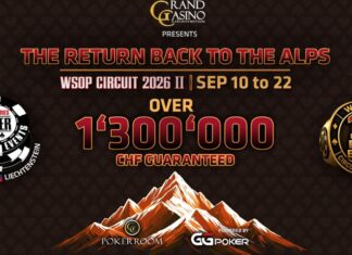 Ringträger gesucht – WSOP Circuit Liechtenstein kommt mit 12 Ringen und $1,3M an Garantien zurück in die Alpen! WSOP Circuit Liechtenstein 2026 II GCLI - Over 1.300.000 CHF guaranteed