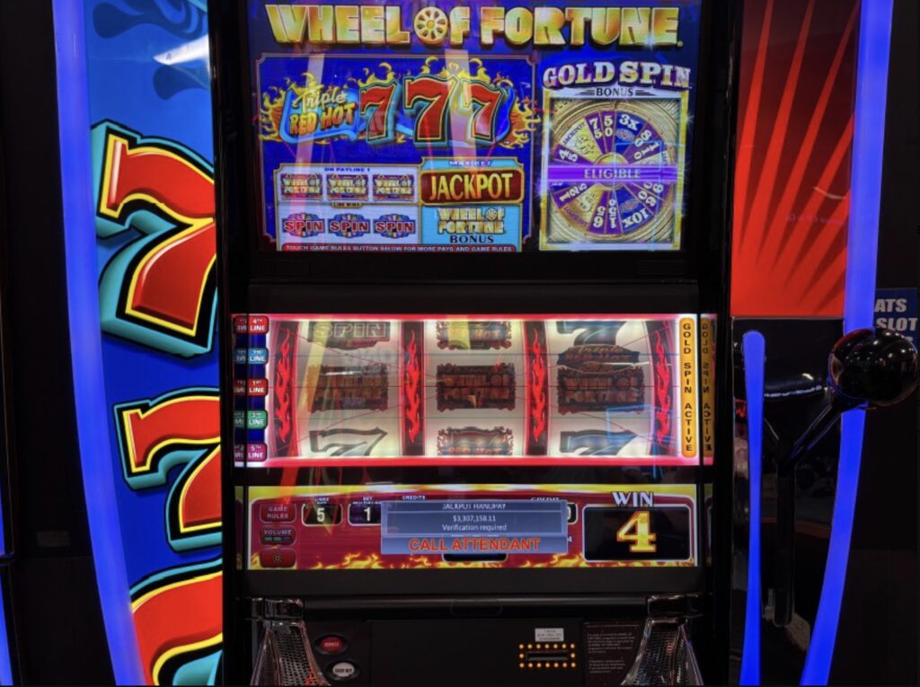 Wheel of Fortune Lucky Red 777 - Jackpot