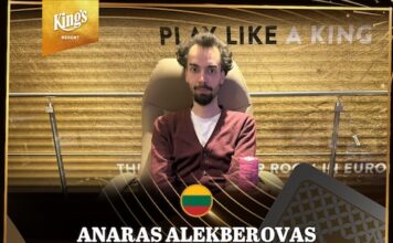 King’s – Großer Montag mit litauischem Sieger Anaras Alekberovas!