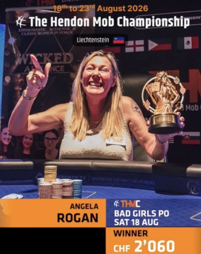 Badgirls Poker Open - Angela Rogan
