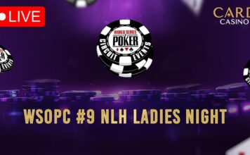 Donnerstag ab 21:00 Uhr – Finale des €350 WSOPC Ladies NLH Event #9 aus dem Card Casino SK!
