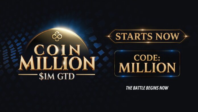 CoinMillion - CoinPoker - Code MILLION CoinMillion - CoinPoker - Code MILLION