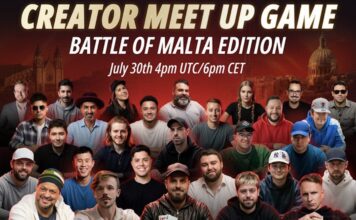 3 Trophies & $245k gtd & $15k BoM-Tickets im Kampf gegen Influencer gewinnen – Das Battle of Malta Online Series Creator Meet Up Game! CoinPoker Creator Meet Up Game - Regs of the Round Table BoM Battle of Malta Online Series