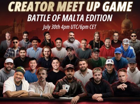 3 Trophies & $245k gtd & $15k BoM-Tickets im Kampf gegen Influencer gewinnen – Das Battle of Malta Online Series Creator Meet Up Game! CoinPoker Creator Meet Up Game - Regs of the Round Table BoM Battle of Malta Online Series