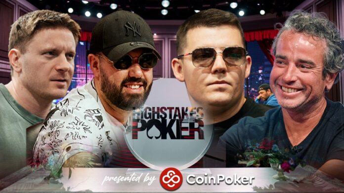 CoinPoker High Stakes Poker - 1of7 live - PokerGo YouTube CoinPoker High Stakes Poker - 1of7 live - PokerGo YouTube - Sam Soverel, YoH ViraL, Jesse Lonis, Justin Gavri
